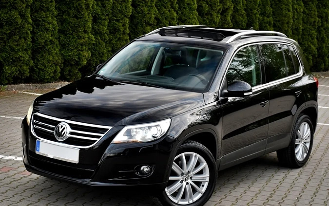 Volkswagen Tiguan cena 46900 przebieg: 187000, rok produkcji 2011 z Leszno małe 781